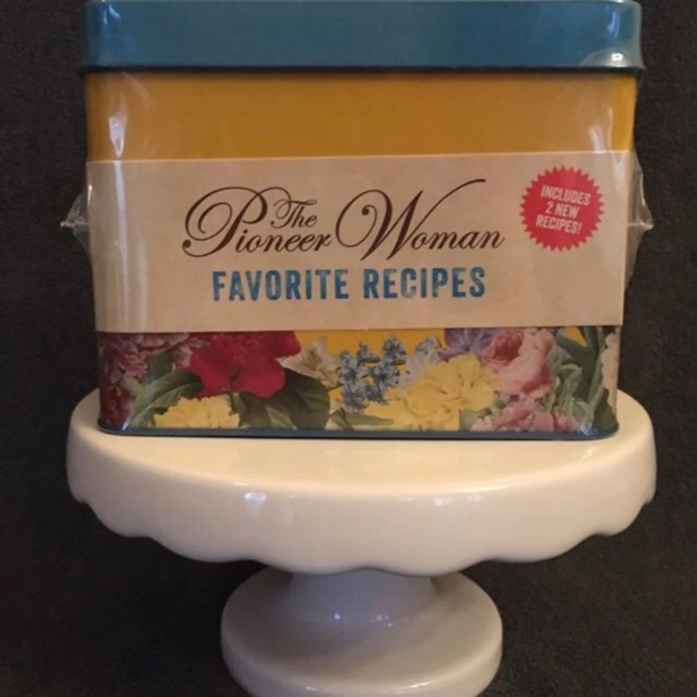 New!! Beautiful Pioneer Woman Recipe Tin